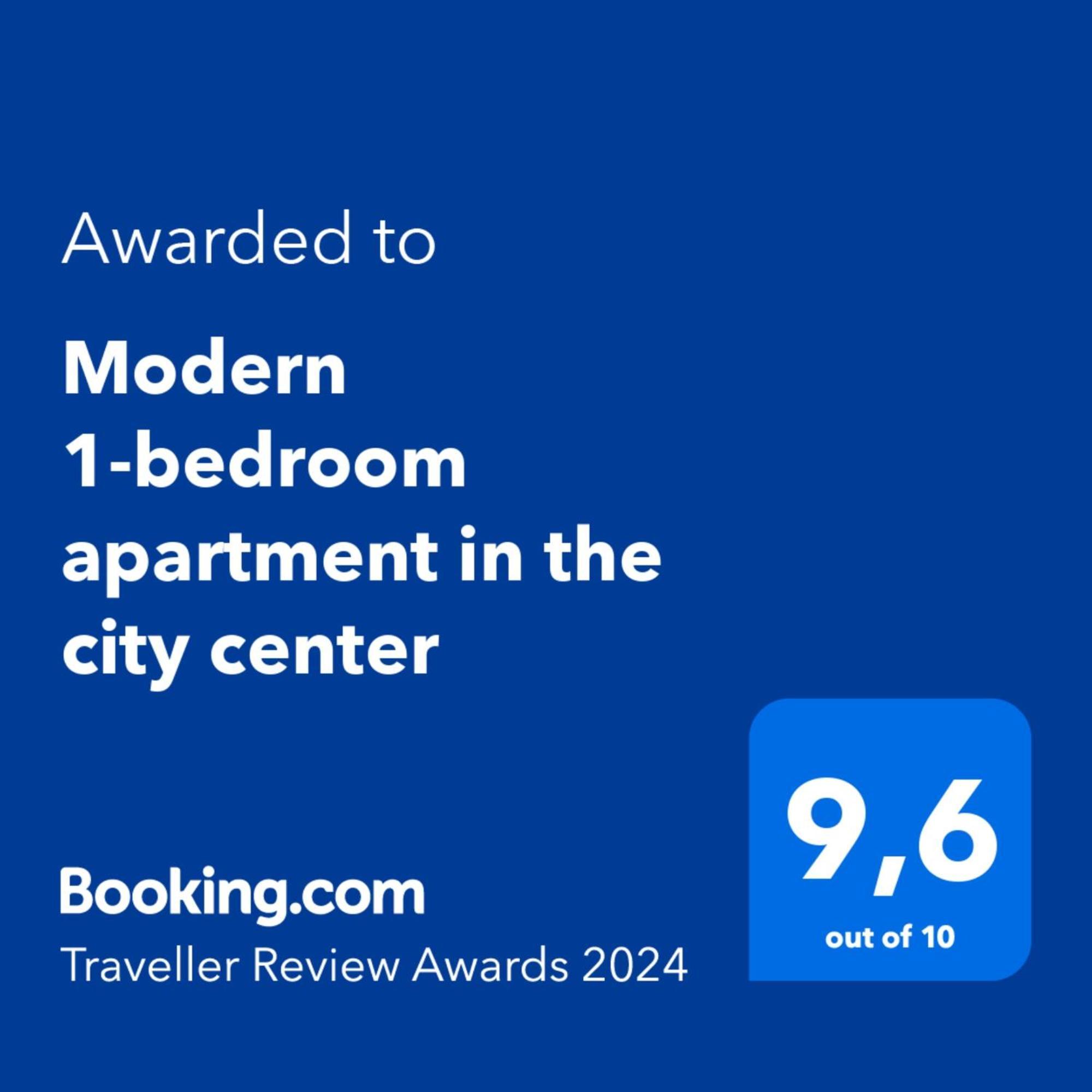 Modern 1-Bedroom Apartment In The City Center Tesalonika Bagian luar foto